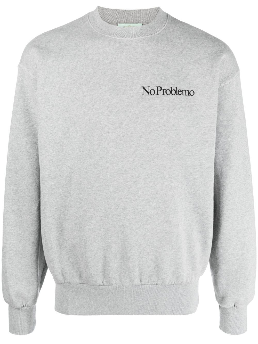 logo print sweatshirt