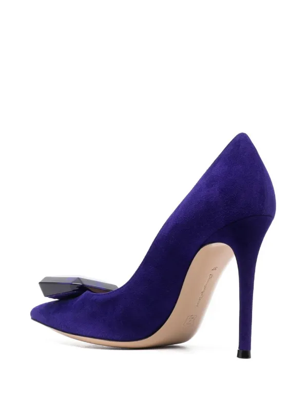 Gianvito rossi purple store pumps