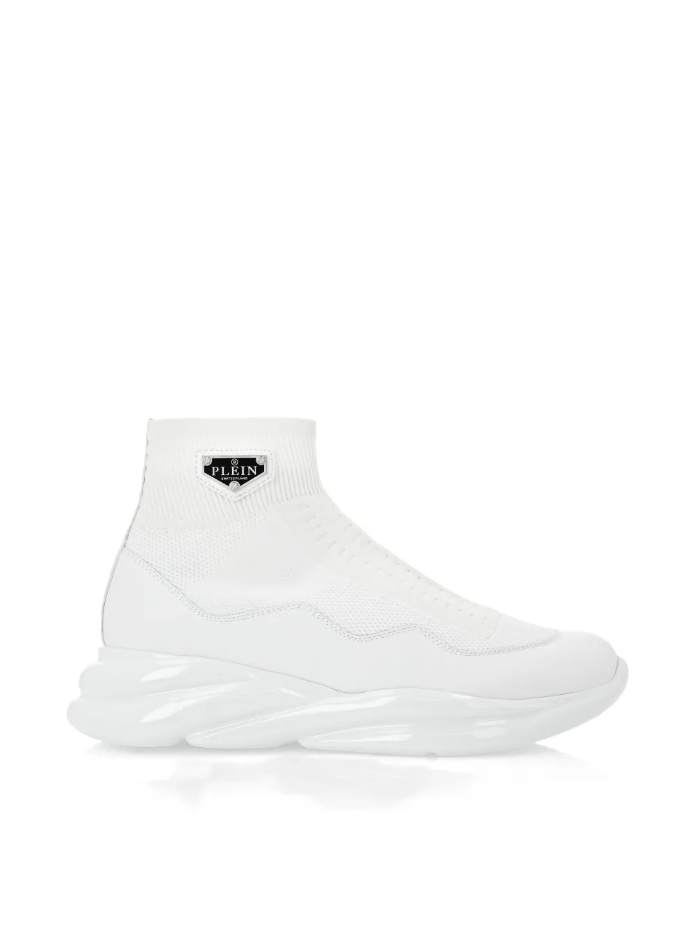 Philipp Plein Skywalker Runner soksneakers Wit