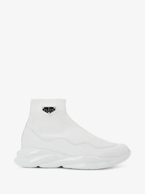 Philipp Plein tenis estilo calcetín Skywalker