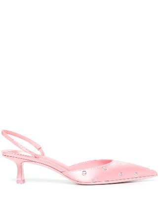 Alexander Wang Delphine 65 Slingback Mules Pink FARFETCH JO