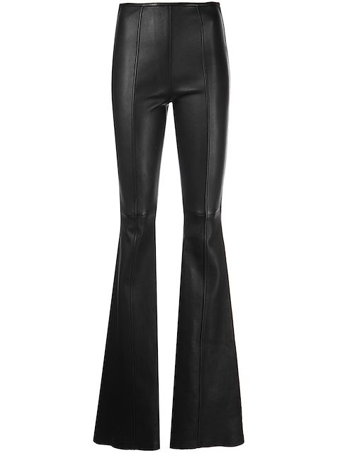 Alexander Wang high-waisted flared trousers 