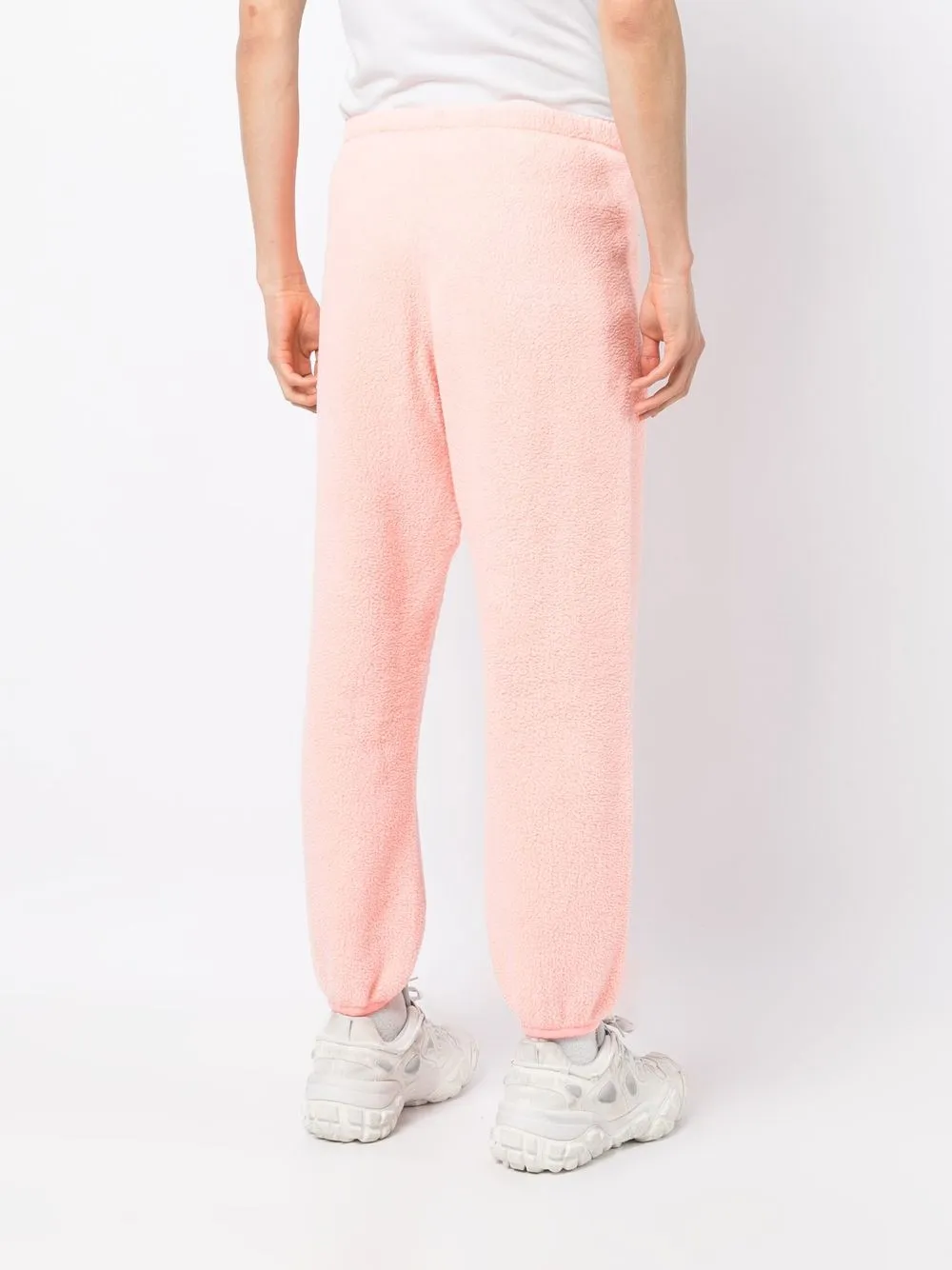 Alexander Wang Logo-embroidered Track Pants In Orange