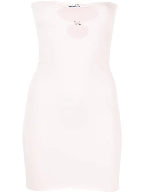 Robe mi-longue à découpes - Alexander Wang - Modalova
