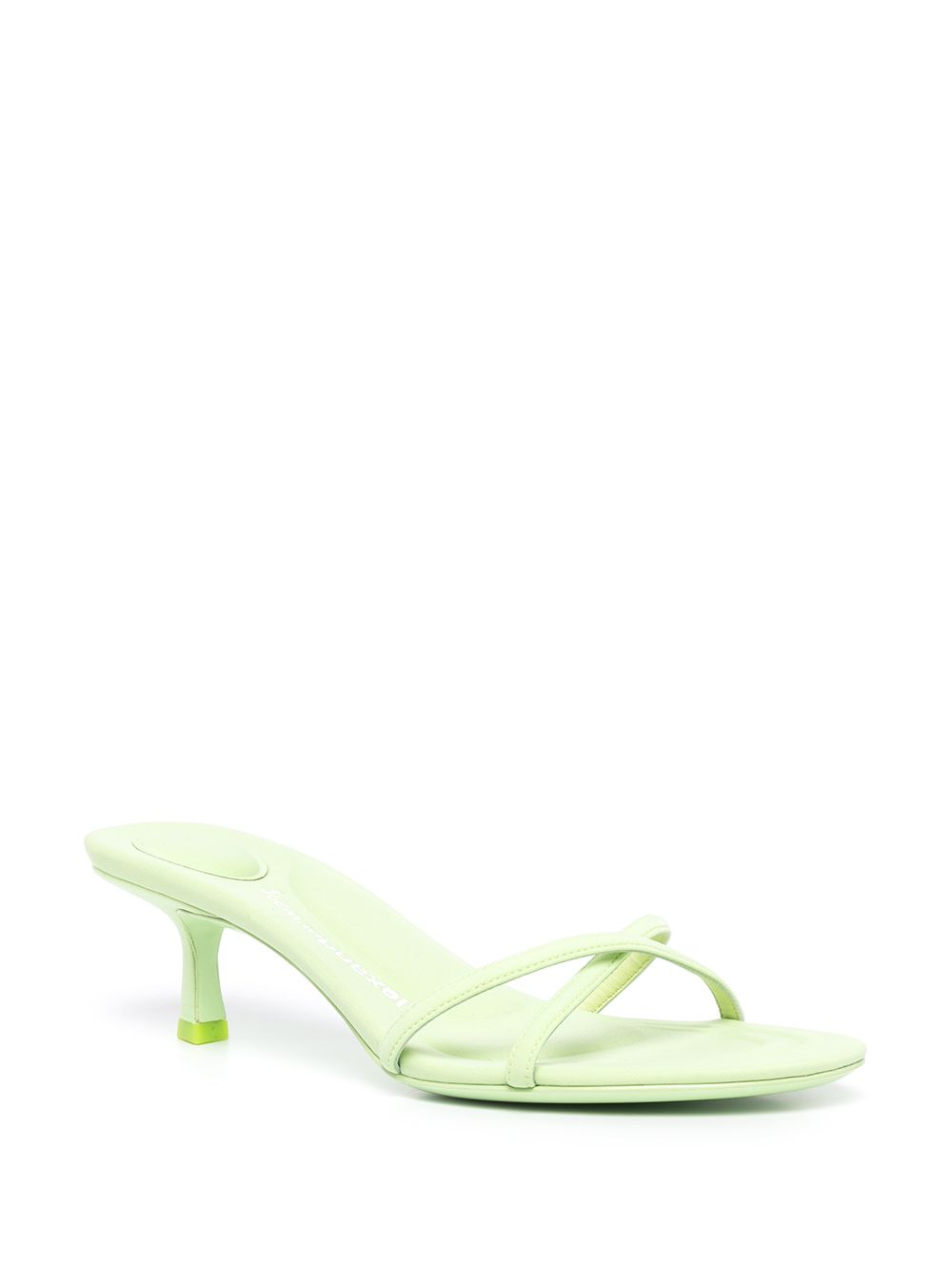 Image 2 of Alexander Wang Dahlia leather 50mm sandals