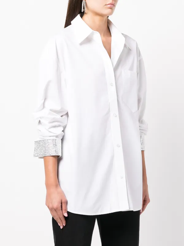 Women's Crystal Logo Top by Alexander Wang