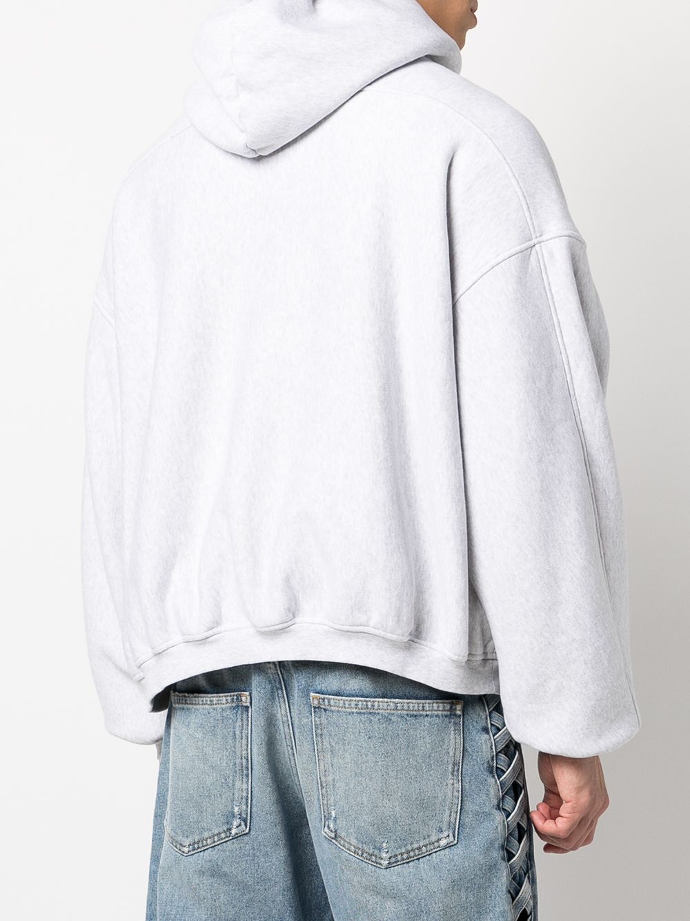 Alexander wang dense cheap fleece bubble hoodie