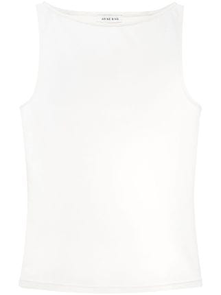 ANINE BING Rue Sleeveless Tank Top Farfetch