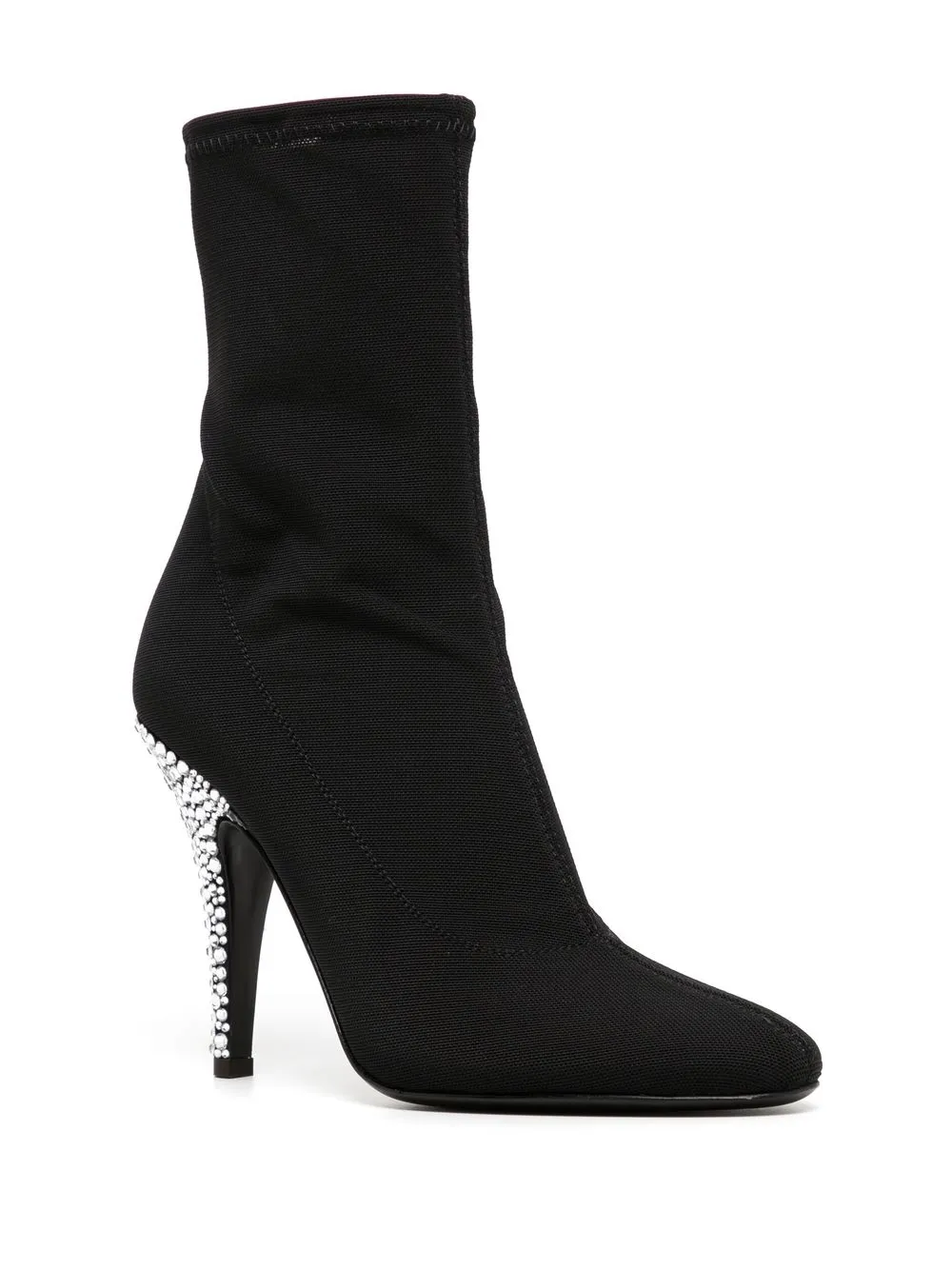 Giuseppe Zanotti Calixtee laarzen verfraaid met kristallen - Zwart