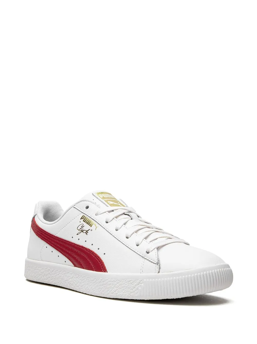 PUMA Clyde Core leren sneakers - Wit