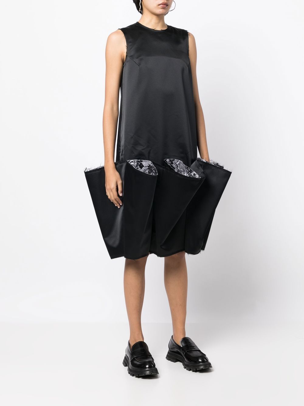 Comme Des Garcons multi-pocket midi dress Women