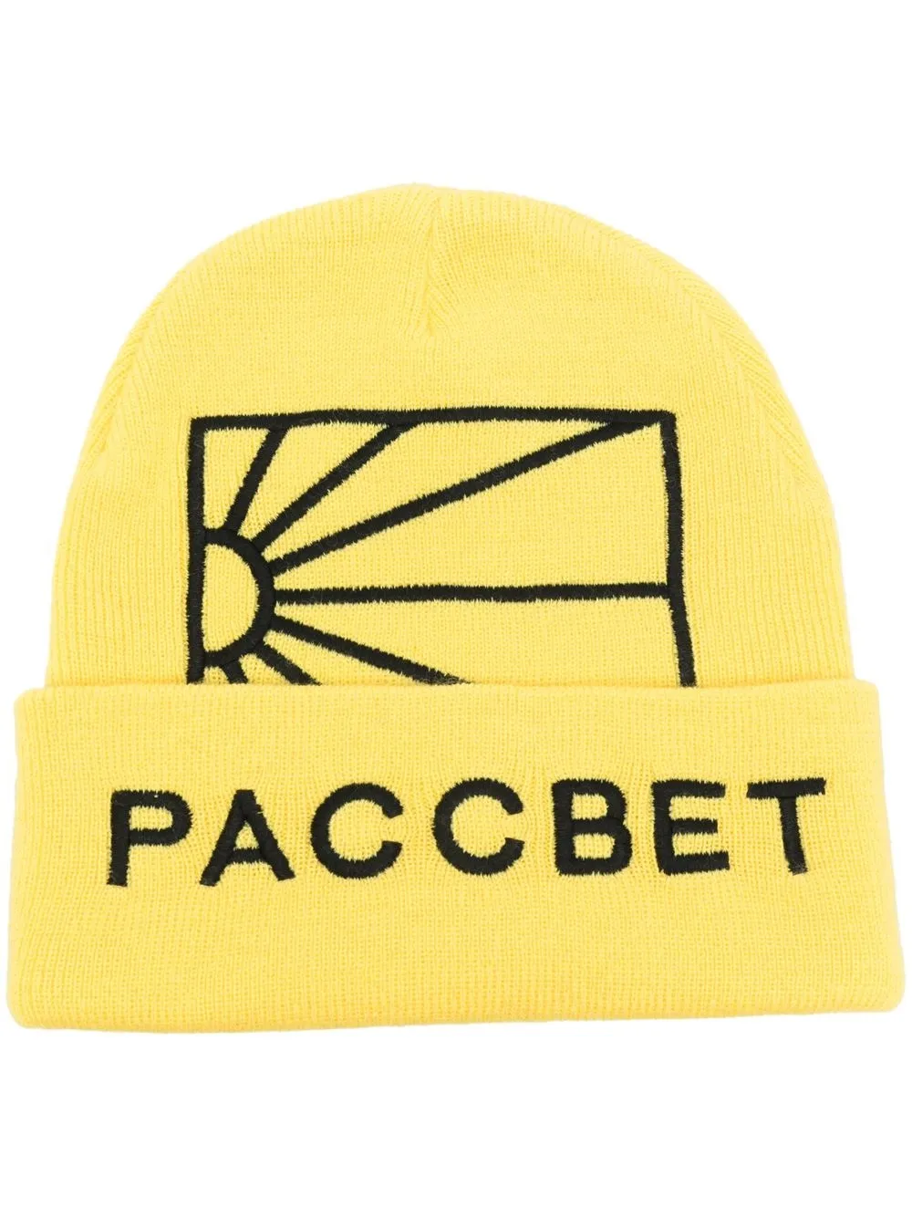 

PACCBET gorro con logo bordado - Amarillo