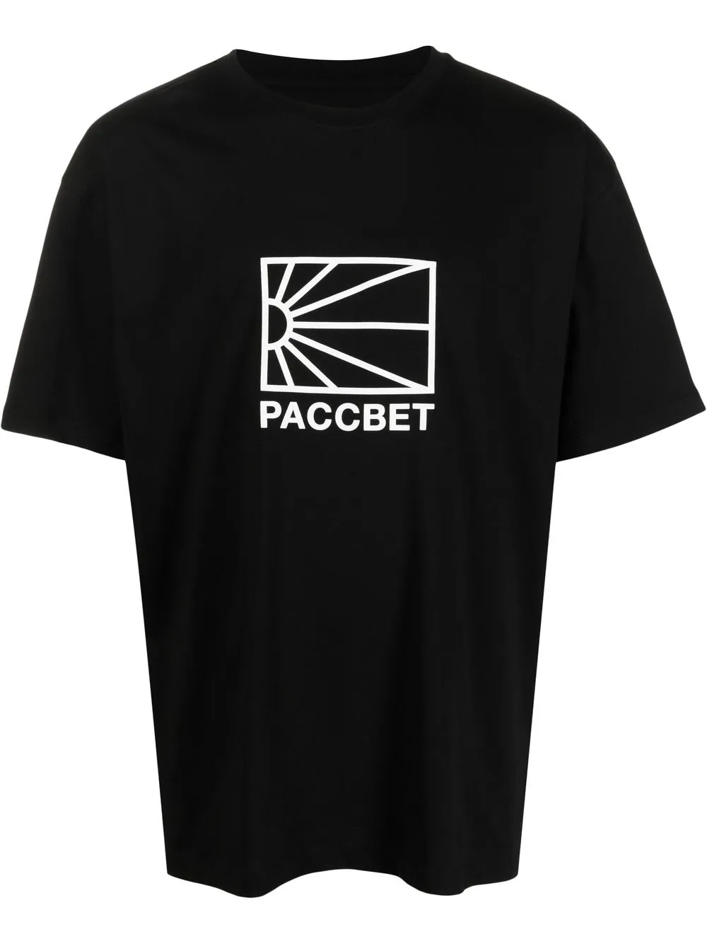 

PACCBET playera con logo estampado - Negro