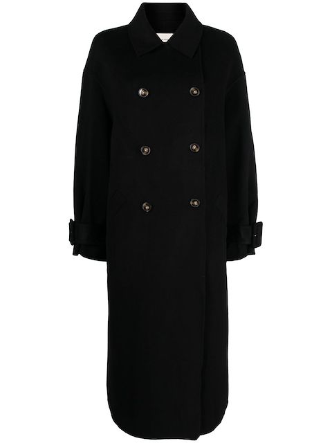 Loulou Studio double-breasted button-fastening coat