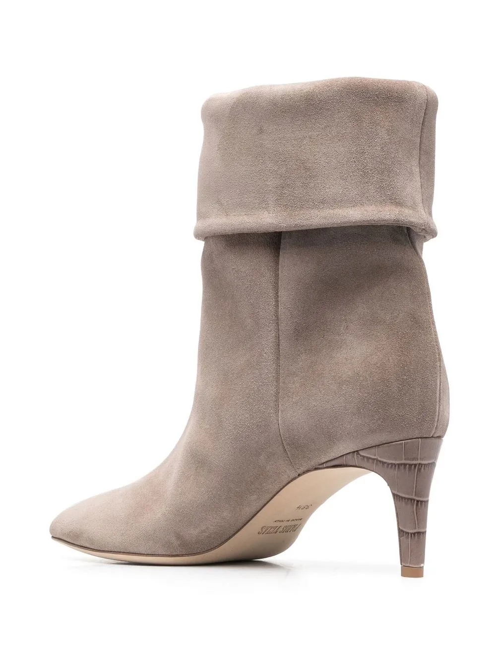 Paris Texas Suede Ankle Boots In Nude | ModeSens