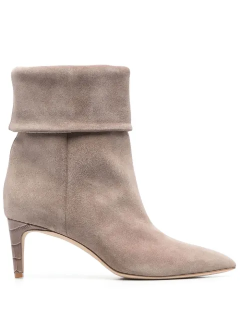 Paris Texas suede ankle boots