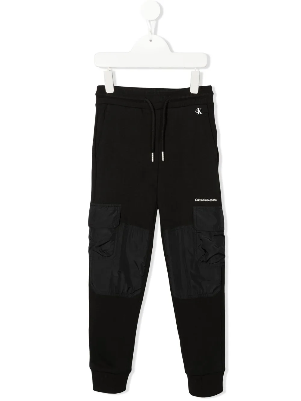 

Calvin Klein Kids pants con pretina - Negro