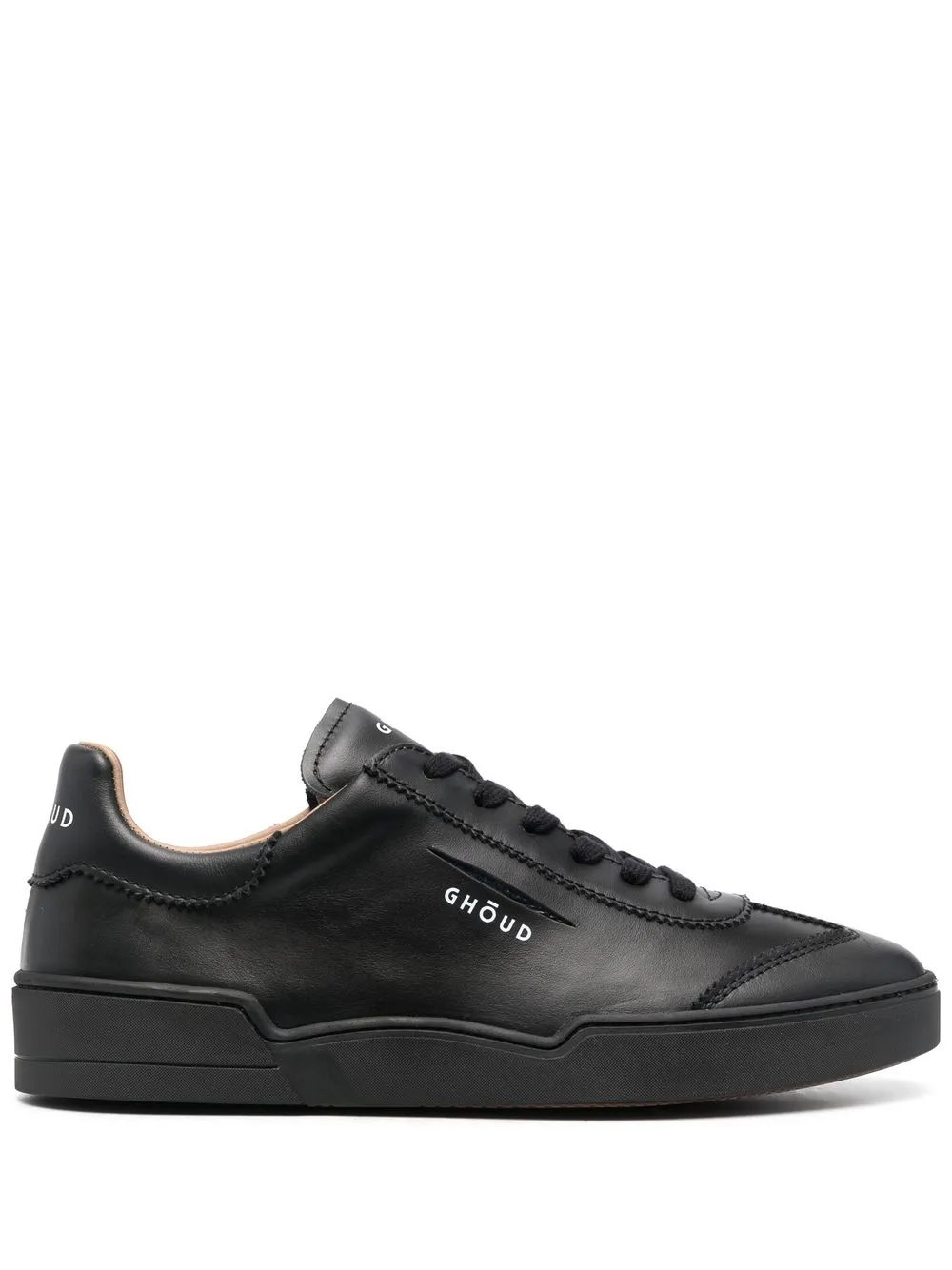 

GHŌUD logo-print lace-up sneakers - Black