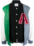 AMBUSH layered varsity jacket - Black