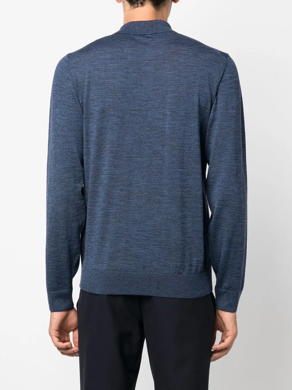 Hugo Boss Longsleeve Polo Shirt In Blue ModeSens