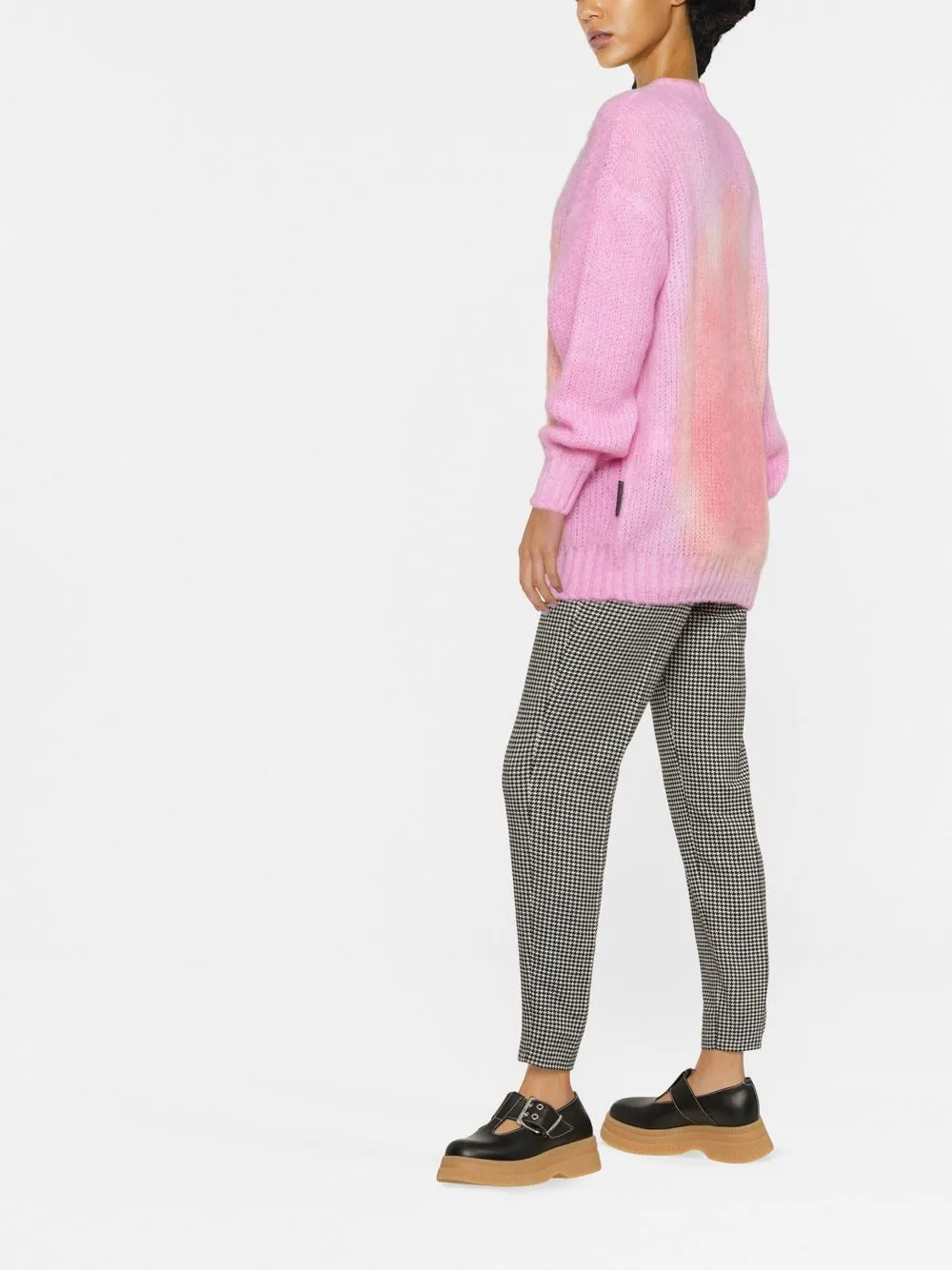 tie-dye cardigan