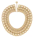 Monet Pre-Owned 1970s geometric chain necklace - Gold