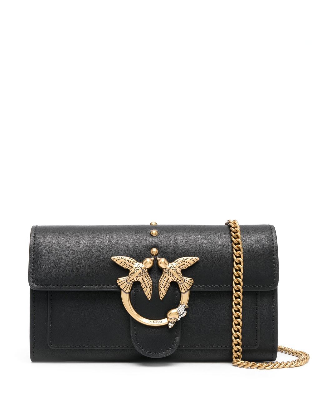 

PINKO bolsa crossbody Love - Negro