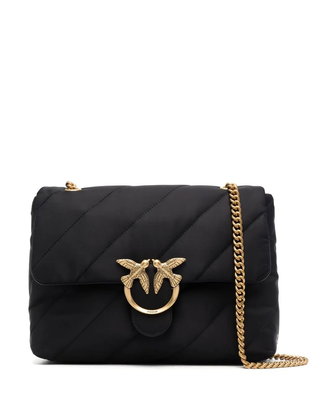 

PINKO bolsa de hombro Love Classic grande - Negro