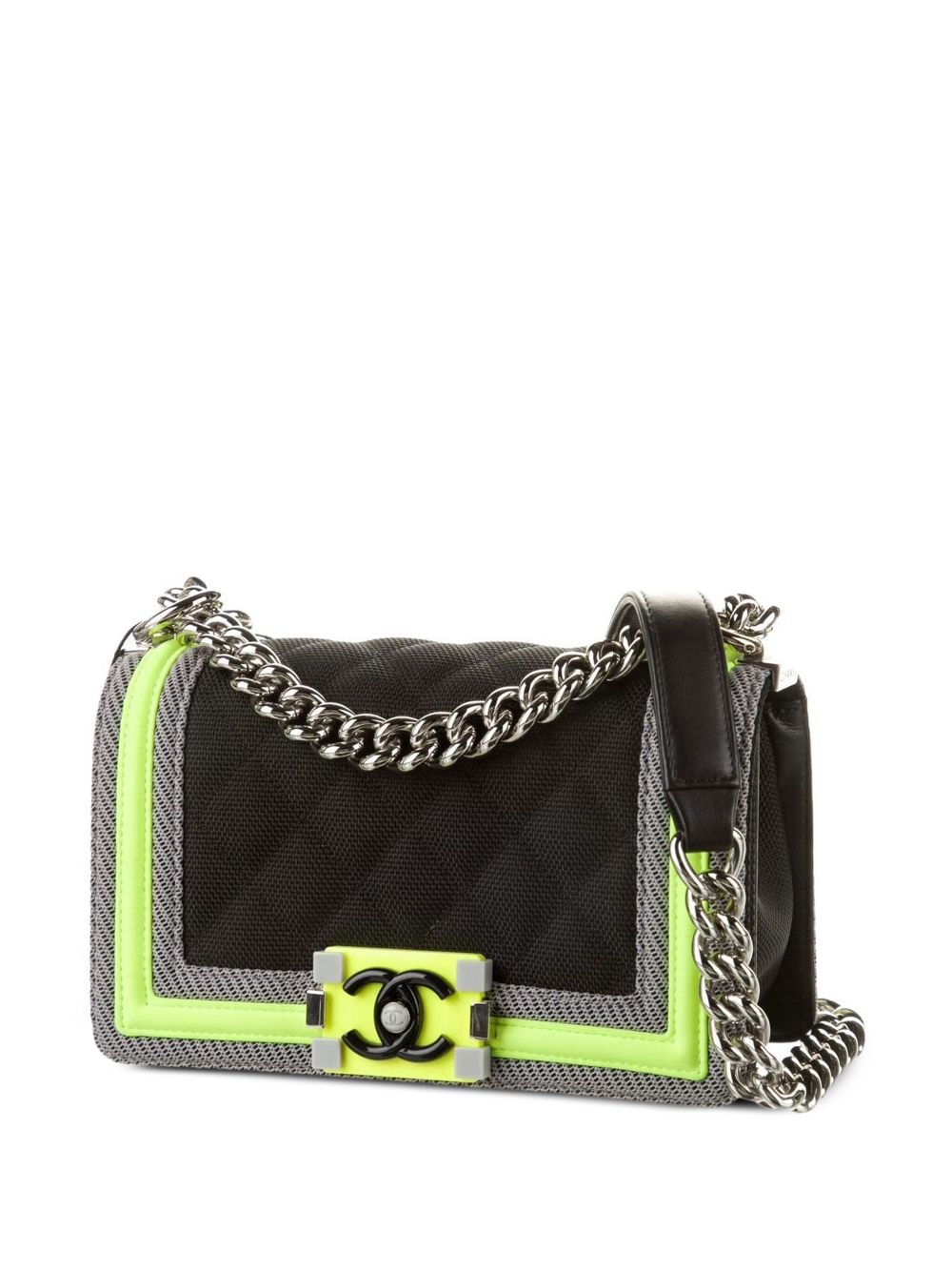 CHANEL 2016 small Fluo Boy shoulder bag Men