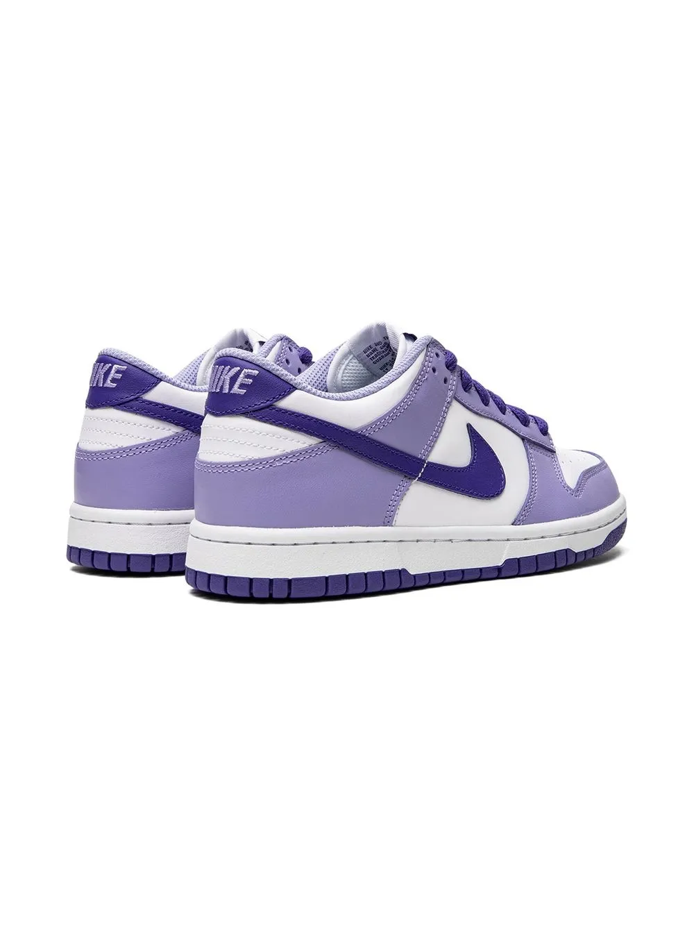 Shop Nike Dunk Low "blueberry" Sneakers In White