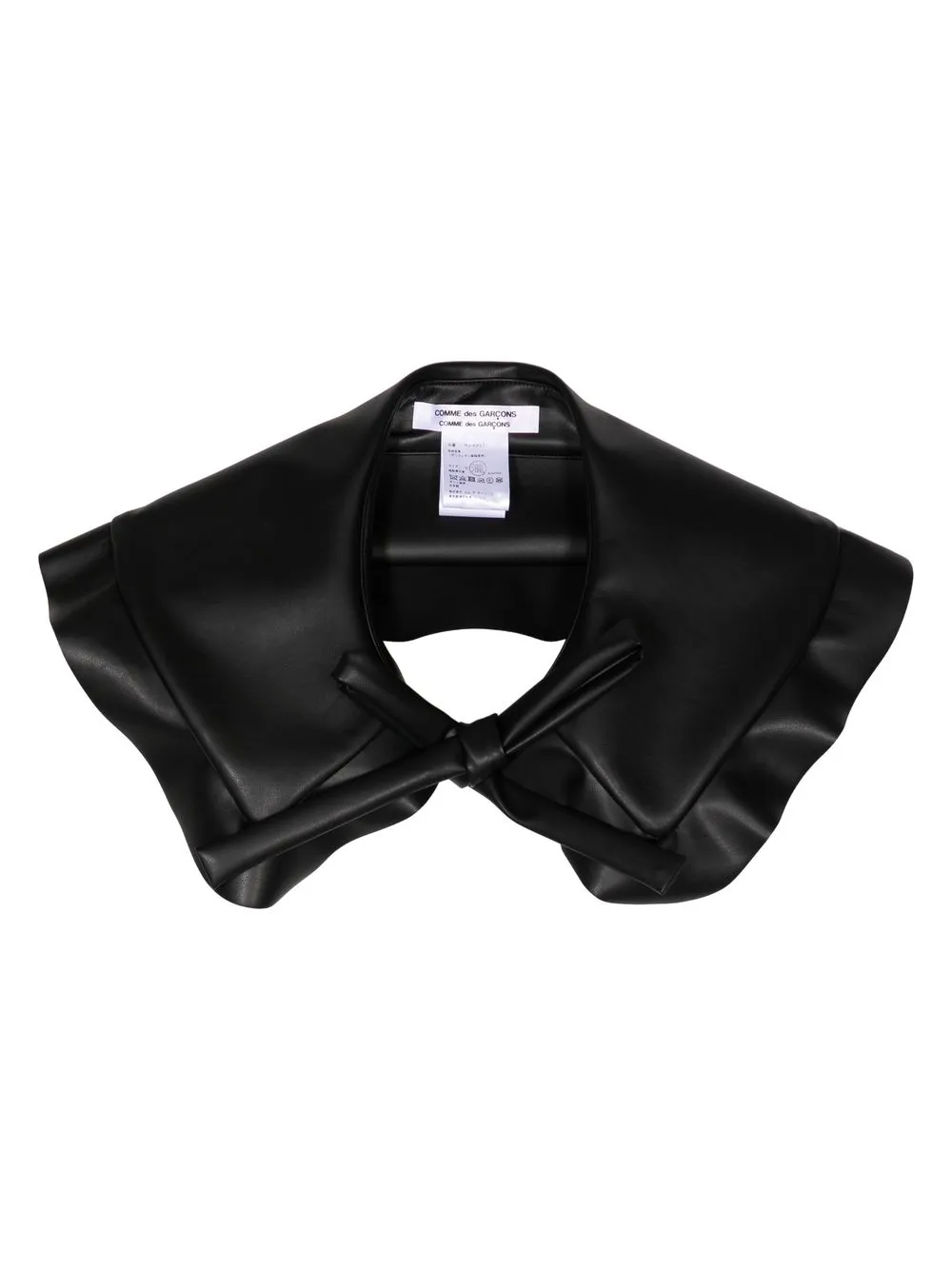 

Comme Des Garçons Comme Des Garçons ruffled-detail detachable collar - Black