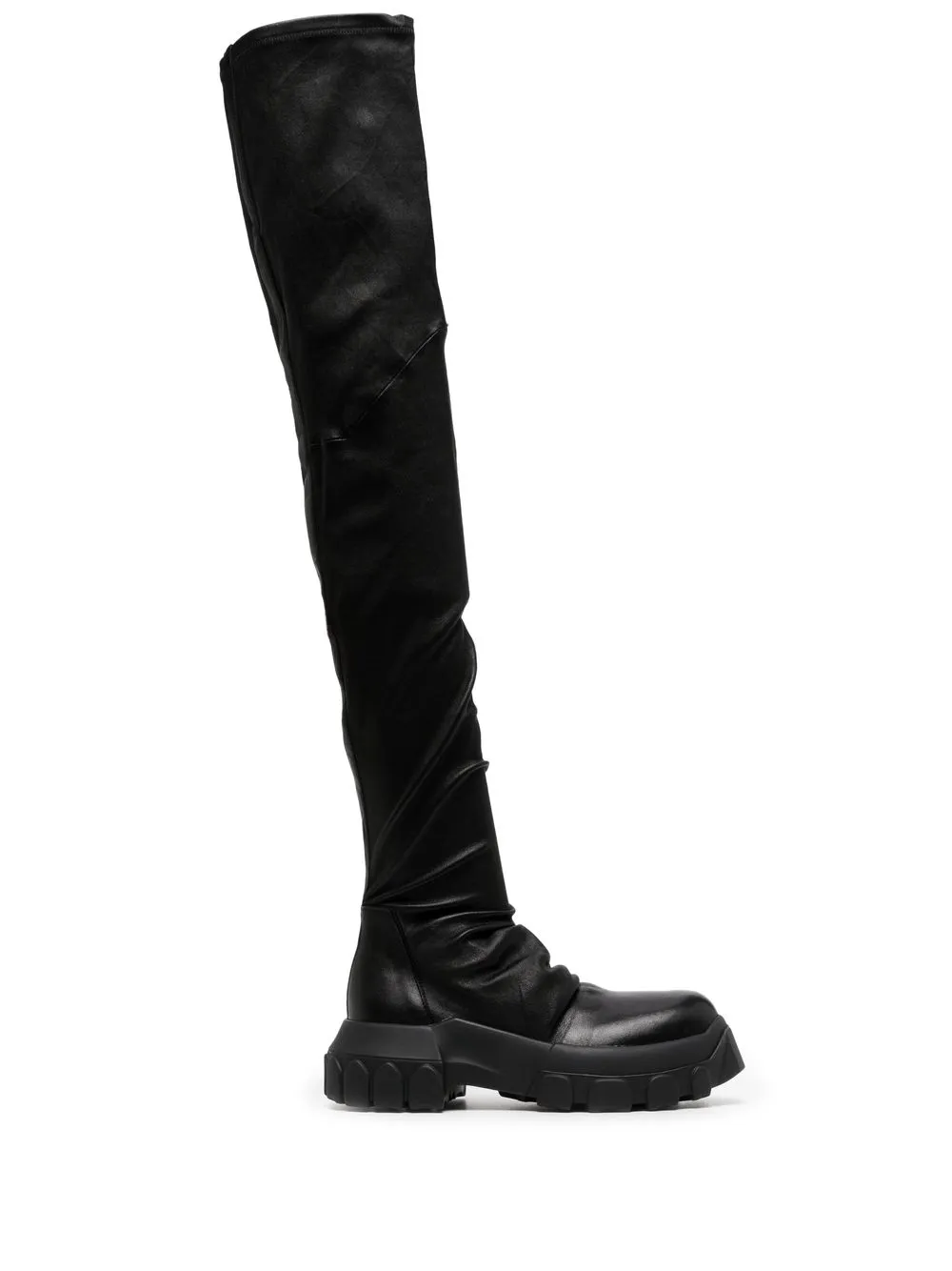 

Rick Owens botas altas con tacón de 50mm - Negro