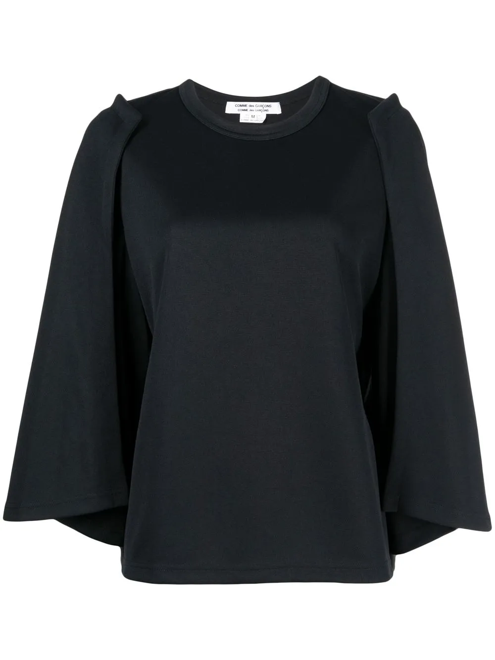 

Comme Des Garçons Comme Des Garçons top manga corta - Negro