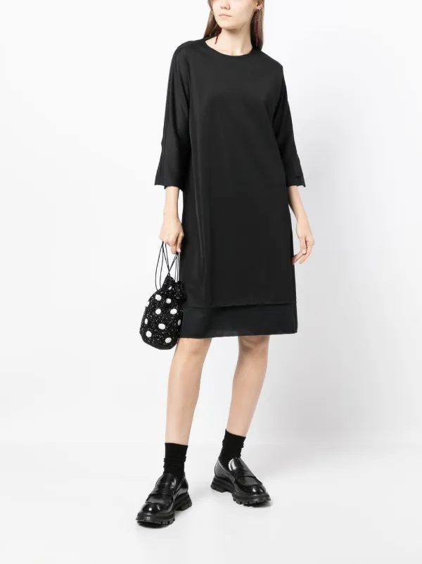 Comme Des Garçons Comme Des Garçons three-quarter Sleeve Shift 
