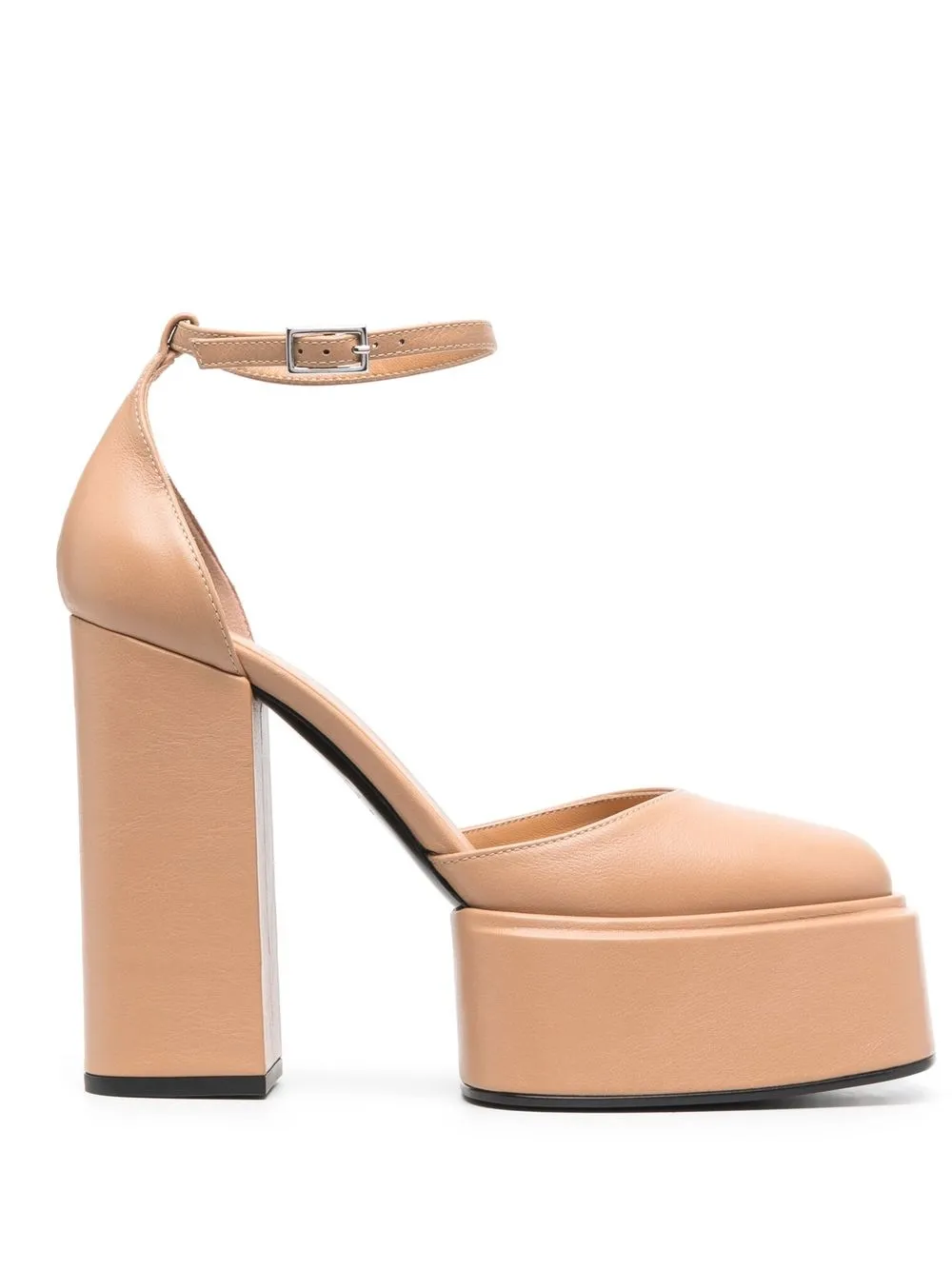 

3juin Ambra leather pumps - Neutrals