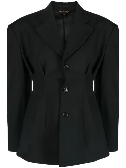 Comme Des Garçons single-breasted wool blazer