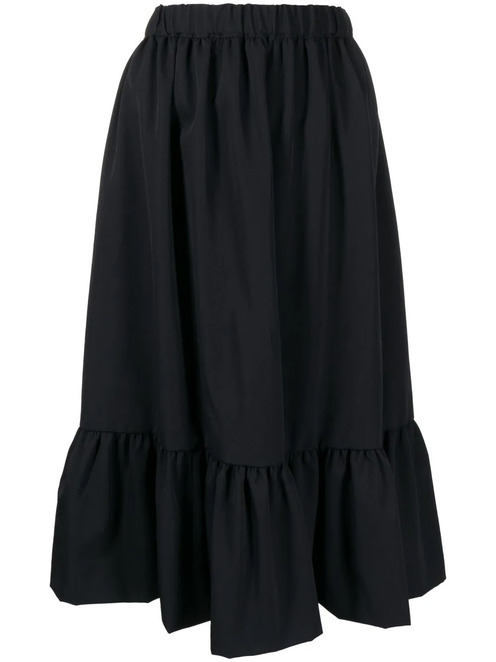 

Comme Des Garçons Girl falda corta con detalle fruncido - Negro