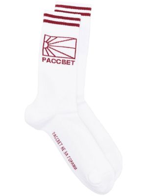 Logo-print detail socks Farfetch Kleidung Unterwäsche Socken & Strümpfe 