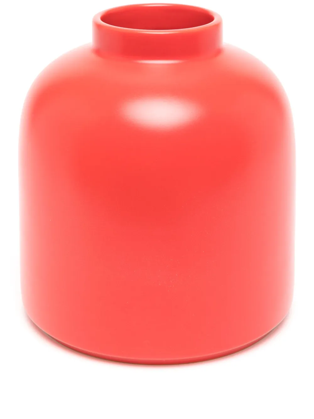 Raawii Omar Embossed-logo Vase In Red