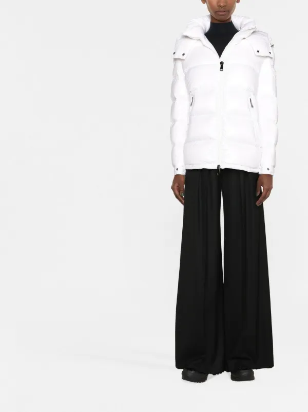 Moncler Maire フーデッド ジャケット | ホワイト | FARFETCH JP