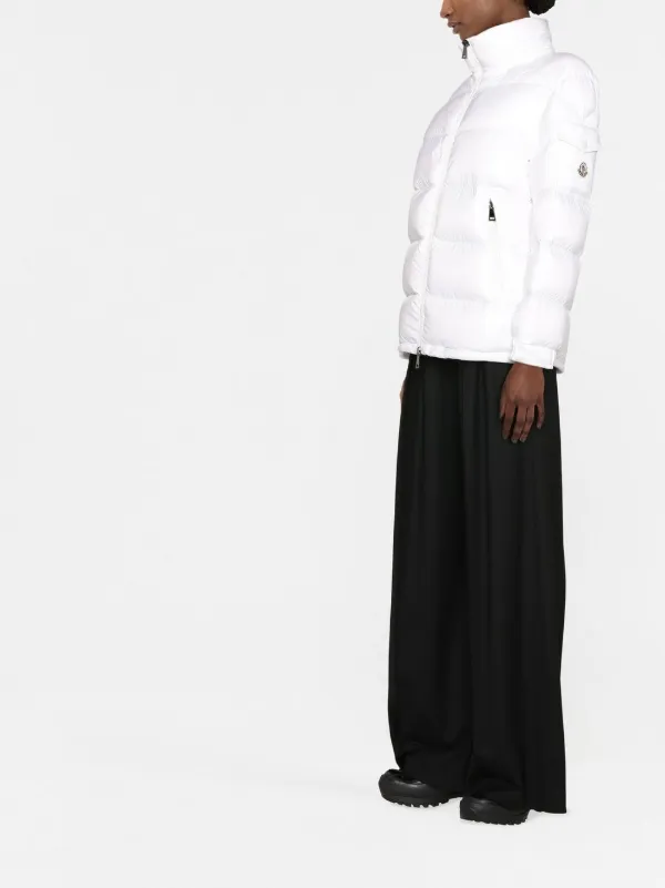 Moncler Maire フーデッド ジャケット | ホワイト | FARFETCH JP