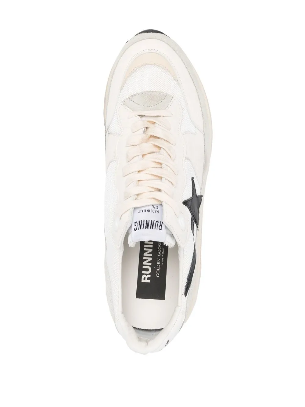 Golden Goose Running Sole Low-top Sneakers In Weiss
