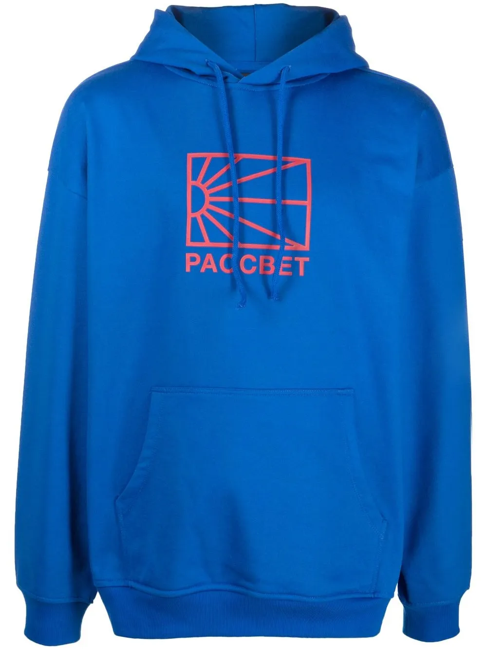 

PACCBET hoodie con logo estampado - Azul