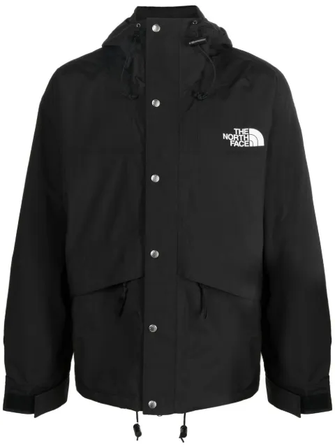 The North Face logo-print hooded jacket