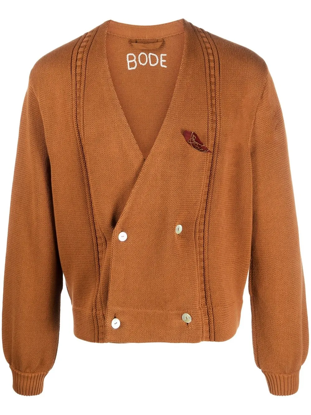 

BODE double-breasted cardigan - Brown