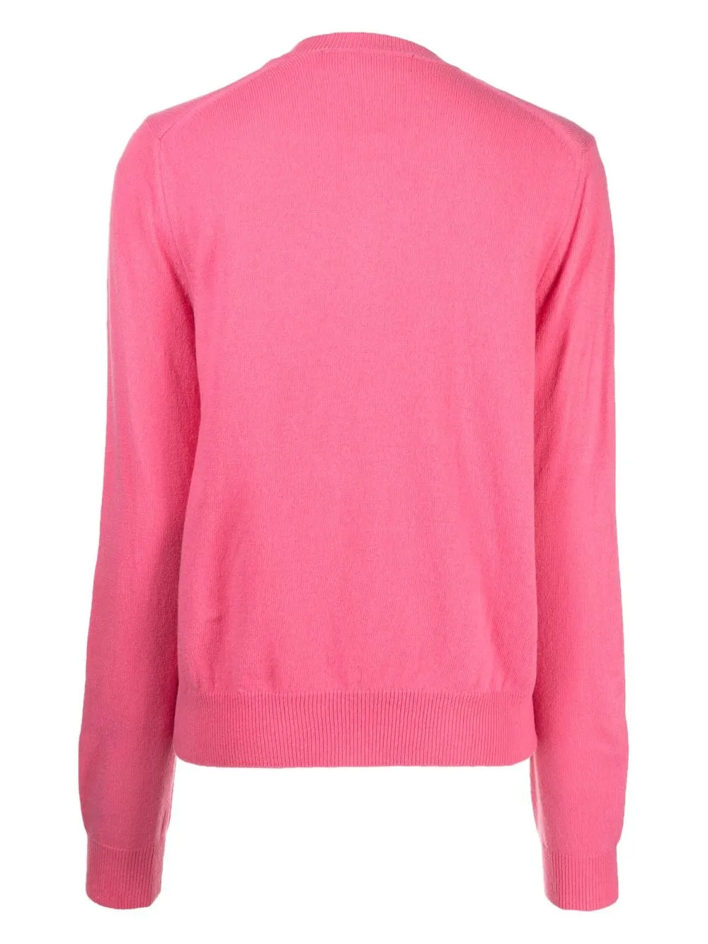 Comme Des Garçons Girl Fijngebreid vest - Roze
