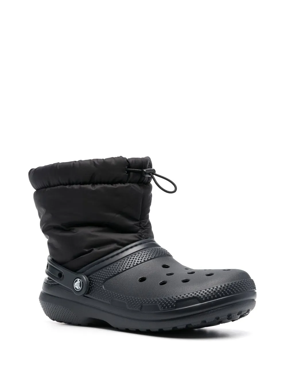 Crocs padded-panel ankle boots Black