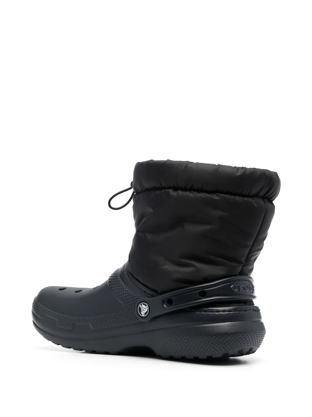 Crocs padded-panel ankle boots Black