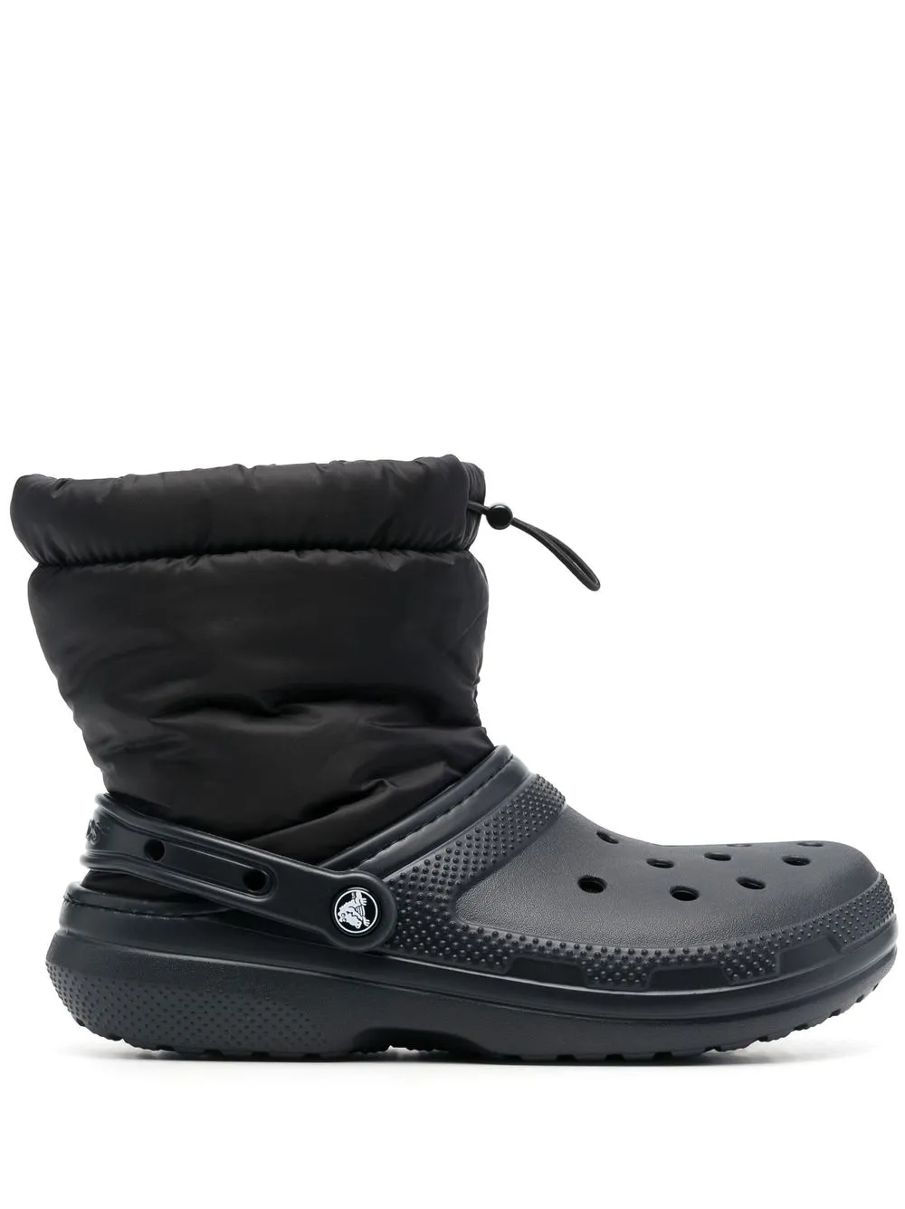 Crocs padded-panel ankle boots Black