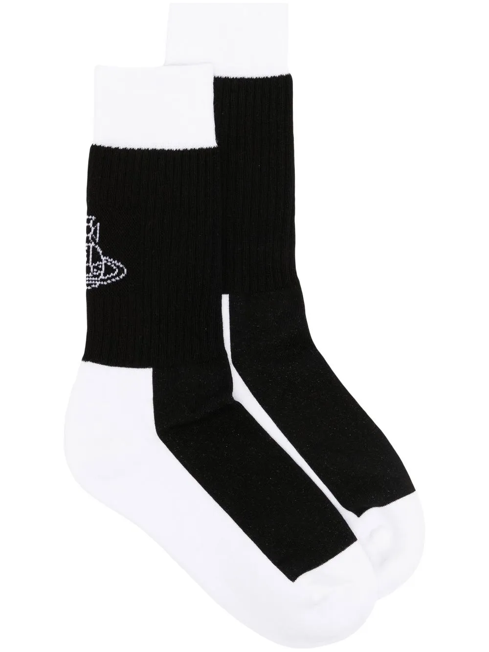 

Vivienne Westwood Orb-print ankle socks - White
